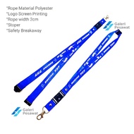 GANTUNGAN LION AIR BOEING 737 ID Card Lanyard/