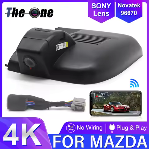 4K HD 2160P Plug and Play WIFi Car DVR Video Recorder Dual Lens Dashcam for Mazda 6 Atenza Deluxe 20