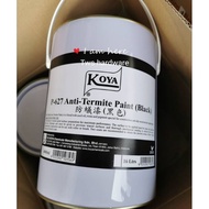 KOYA P-627 ANTI -TERMITE PAINT~BLACK 4000ml Cat anai anai anti-termite paint (black)