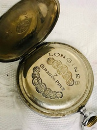 นาฬิกาพก Longines  Grand prix NO 7 RESERVE PRICE  1901-1920’s