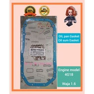 OIL PAN GASKET / OIL SUM GASKET PROTON WAJA 1.6 4G18 MITSUBISHI ENGINE