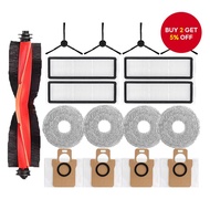For Xiaomi Robot Vacuum X20 Max / X20 Pro Accessories Of Main Brush, Side Brush, Filter, Mop Cloth, 