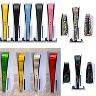 P PS5 Side Sticker Middle Strip Film Sticker Cartoon Film Protective Film Matte Black Original Film 