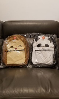日本景品 Shakurel Planet 厚道星球 戽斗星球 長下巴星球 獅子 熊貓 背包 背囊 袋 Backpack