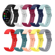 Soft Silicone Watchband 18mm 20mm 22mm for Garmin Vivoactive 3 vivoactive 4/4S Sport Quick Release Watch Band Wrist Belt Strap