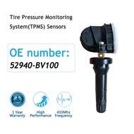 เซนเซอร์วัดความดันยางเซ็นเซอร์ TPMS 4ชิ้น433MHz สำหรับ Hyundai Creta Ioniq 6 Tucson Kia EV6 Niro Spo