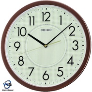 Seiko QXA629B Analog Lumibrite Aluminium Green Dial Wall Clock