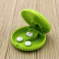 Plastic Pill Cutter Portable Small Medicine Box Medicine Dispenser