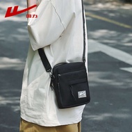 russet japan bag row bag Huili Men's Shoulder Bag Crossbody Bag Small Bag Men's Student 2024 New Lightweight Backpack Casual Mobile Phone Bag Women
