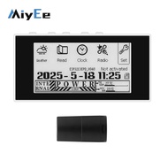 HAMGEEK RW01 Mini E-Ink Reader E-Book Reader (Black/White Panel) for Weather Clock Image Viewing Ala