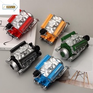 CAUSI V8 Model Engine Kit, Resin DIY V8 Car Engine Model,  Crafts Simulation Small-Block Engine Mode