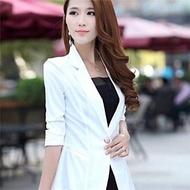 Women‘s New Fashion Korean V Neck  Slim Blazer