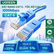 Dây Cáp mạng Cat6 RJ45 Ugreen NW102 Dây Mạng Thông Dụng Tốc độ 1GB Chất lượng Cao cấp