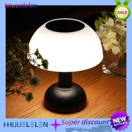 [hhuuelelen]Mushroom Lamp Solar Table Lamp Portable Outdoor Camping Solar Mushroom Lamp