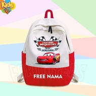 Children's Backpack Cars Lightning McQueen Children's School Bag