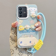 Casing Vivo V23 5G Casing For Casing with a Bracelet Casing hard Phone Casing BB-CYJZ