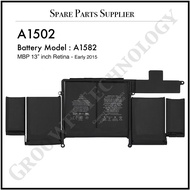A1582 Battery Replacement for A1502 MBP Pro 13-inch 2015