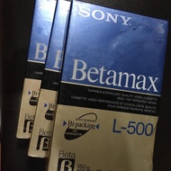 kaset handycam lama sony betamax New old stok