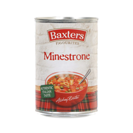 Baxters Minestrone Soup 400g ,Baxters 蔬菜濃湯 400公克。