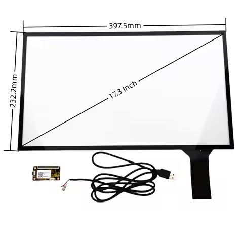 17.3 inch capacitive touch screen for Raspberry Pi 3 linux WIN7 8 10 and Android system USB Plug and