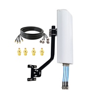 4x4 MIMO External Panel 5G 4G LTE Antennas/Directional Outdoor WiFi Antenna Long Range 698-4000 MHz 