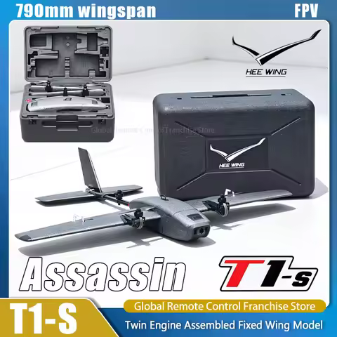 In Stock！Heewing T1-S Vtol RC Plane Assassin T1S Ranger S Twin Engine Vertical Takeoff And Landing F