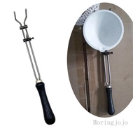 JoJo Crucible Tongs Steel Crucible Tong Gold Melting Furnace Holder Clamp for Casting Valuable Metal