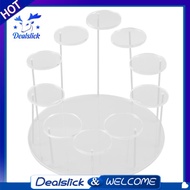 Acrylic Cupcake Holder Stand, Round Cupcake Tower Display Stand, Premium Dessert Stand Cupcake Holde
