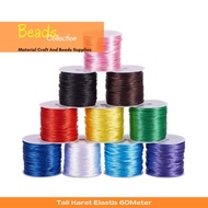 Tali Karet Benang Serat Elastis Cat Eye Bahan Membuat Gelang Perhiasan Diy