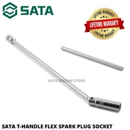 SATA T-HANDLE FLEX SPARK PLUG SOCKET / SPARK PLUG SOCKET / SATA HAND TOOLS / 16MM 21MM SPARK PLUG / 