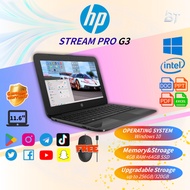 HP STREAM 11 Pro G3 4GB RAM 64GB SSD Windows laptop up to 320GBofficeeducationvideogaming