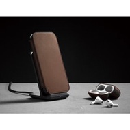 【美國NOMAD】經典皮革側掀保護套- iPhone 12系列