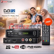 BuzzTech TV Box Decorder Malaysia Channel Megogo TV Channel