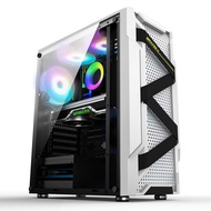 KENLEI KEYTECH T600 ATX Tempered Glass Midtower Desktop PC Gaming Case