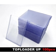 TOPLOADER (Quality) 100pcs/50pcs 35PT Photocard KPOP Anime Photo Card Top Loader Pokemon TCG Cards C