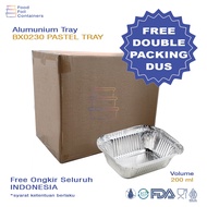 ALUMINUM FOIL TRAY BX 0230 pastel tray | BX 0230 CONTENTS 1000 PCS (1 BOX) | Dim sum mentai