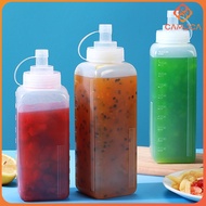 Cc 800ml/1000ml Plastic Squeeze Condiment Bottles Ketchup Mustard Hot Sauces Olive Oil Bottle