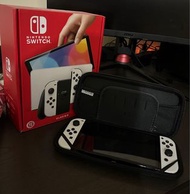 Nintendo Switch oled款式 有座有套 跟64g卡