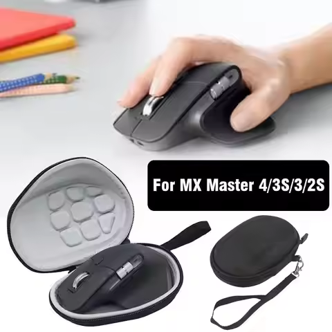 Hard EVA Travel Case Mice Bag For MX Anywhere 3/2 MX Master 3S Portable Mouse Storage Bag Keyboards 