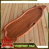 Simply Creative Wooden Lechon Tray small size 30 inches. Wooden Pig Platter Decorative Serving Tray 