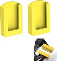 Replacement Jaw Pads for Irwin Quick-Grip Clamps,Clamp Jaw Covers, Non-Slip Grip Surface（Yellow） ﻿ (
