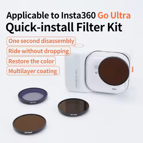 Lens Filter for For Insta360 GO Ultra UV CPL ND8/16/32/64 Mist Filter Set for For Insta360 GO Ultra 