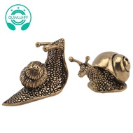 2Pcs Snail Decor Outdoor Pond Garden Snail Solid Snail Ornaments with Decor Effect the Meaning of th