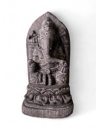 Patung tameng ganesha bali patung batu