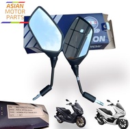 kaca spion pcx 150 new lokal k97 set kanan kiri merk win set sambungan spion