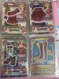 （日版其中一張有小折）偶像活動 星夢學園 大空明 日版星閃套裝無頭飾 SP card