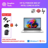 HP EliteBook 840 G7 - Notebook Core i5 processor 10th Gen - 14" FHD Display - WINDOWS 10-11 Pro
