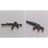 Assault Rifle assembly Toy for minifigures - 3D printed military equipment model - Toy