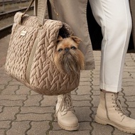 新品 -棕絲絨寵物籠 NAOMI