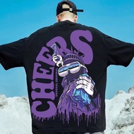 T-SHIRT CHEERS SIZEBIG (6XL) | ML XL 2XL 3XL 4XL 5XL OVERSIZE T-SHIRT XXL XXXL XXXXL XXXXXL JUMBO DI